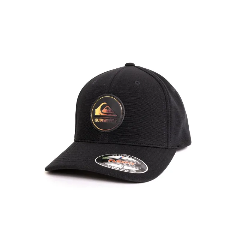 Boné Quiksilver Hologram Full Logo Patch Black-BLACK-P