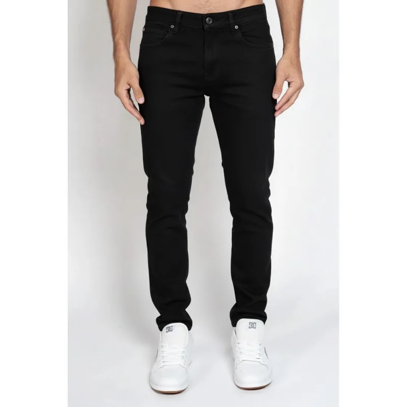 Calca Quiksilver Jeans Everyday Black Ps Preto-Preto-50