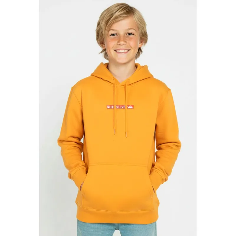 Moletom Quiksilver Fech Clicker Logo Dna Kd Amarelo-Amarelo-6