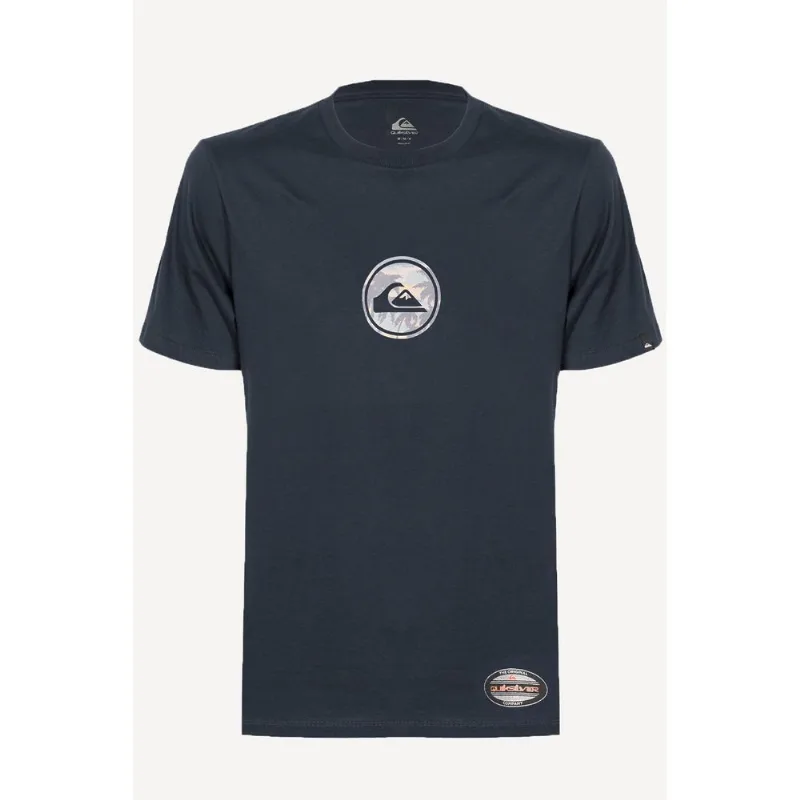 Camiseta Quiksilver M/C Gradient Round Tropicamo Marinho P
