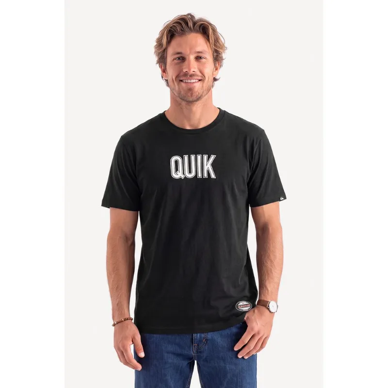 Camiseta Quiksilver M/C Emb Quik Outdoor Preto M