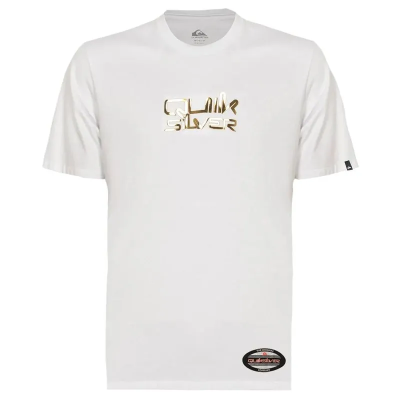 Camiseta Quiksilver Omni Chrone Line WT25 Masculina Branco GG / branco