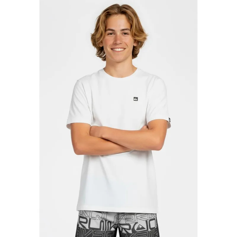 Camiseta Quiksilver M/C Transfer Square Tn Branco -Branco-12