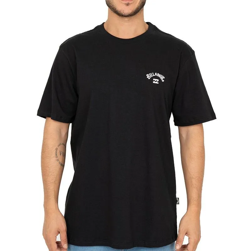 Camiseta Billabong Small Arch SM26 Masculina Preto P / preto