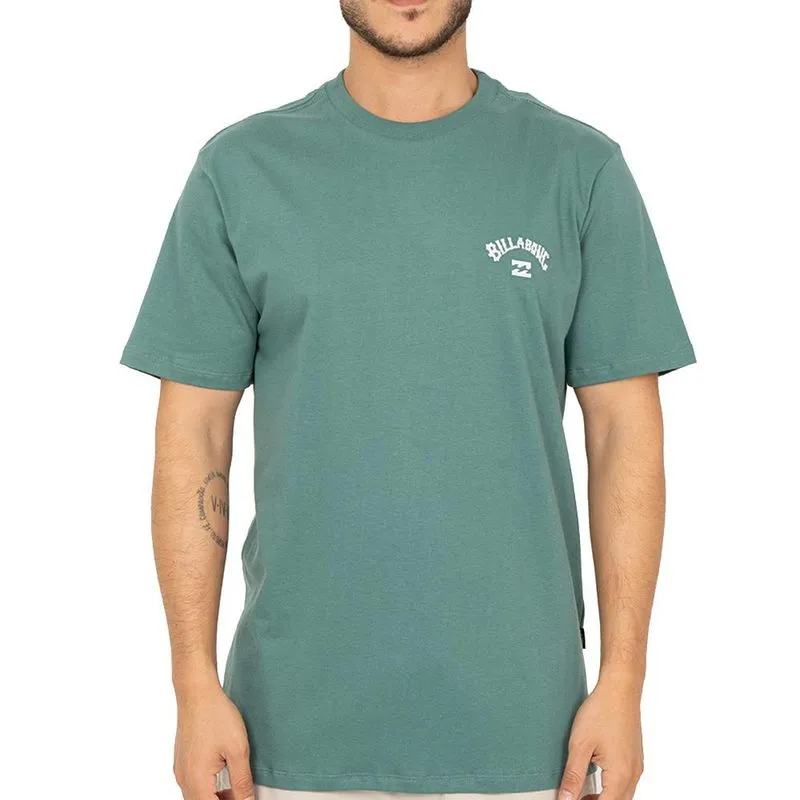 Camiseta Billabong Small Arch SM26 Masculina Verde GG / verde