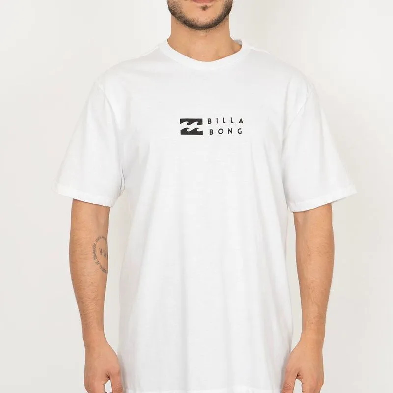 Camiseta Billabong United SM26 Masculina Branco GG / branco