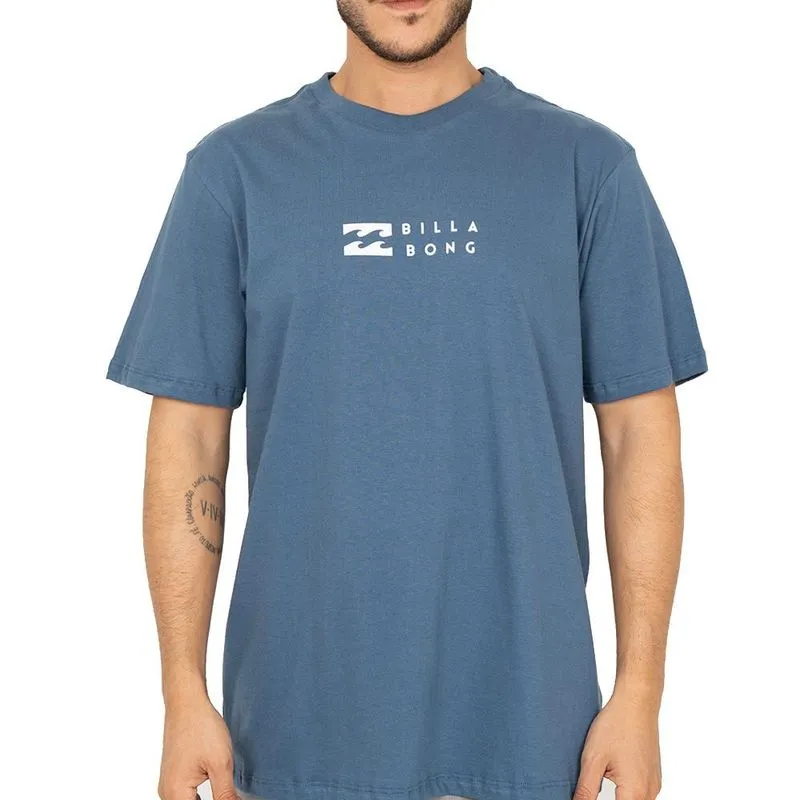 Camiseta Billabong United SM26 Masculina Azul P / azul