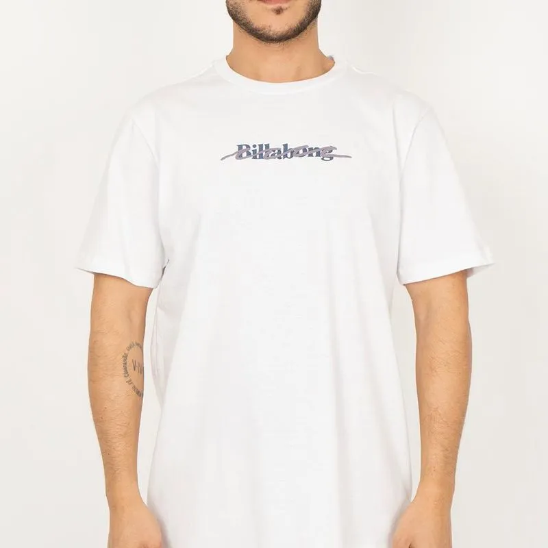 Camiseta Billabong Tripple Up SM26 Masculina Branco P / branco