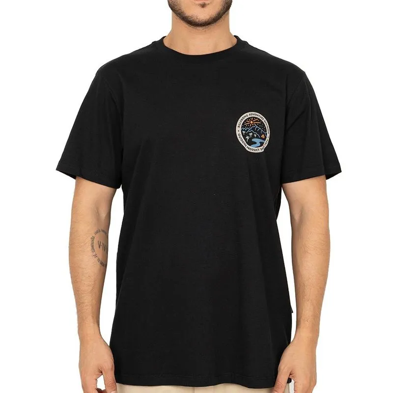 Camiseta Billabong Rockies II SM26 Masculina Preto G / preto