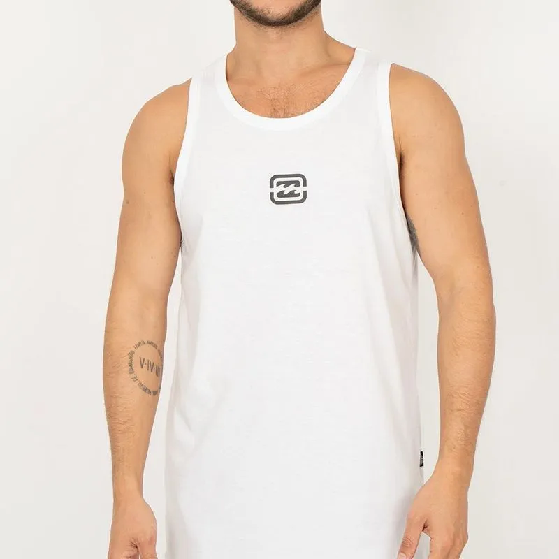 Regata Billabong Bracket Wave SM26 Masculina Branco M / branco