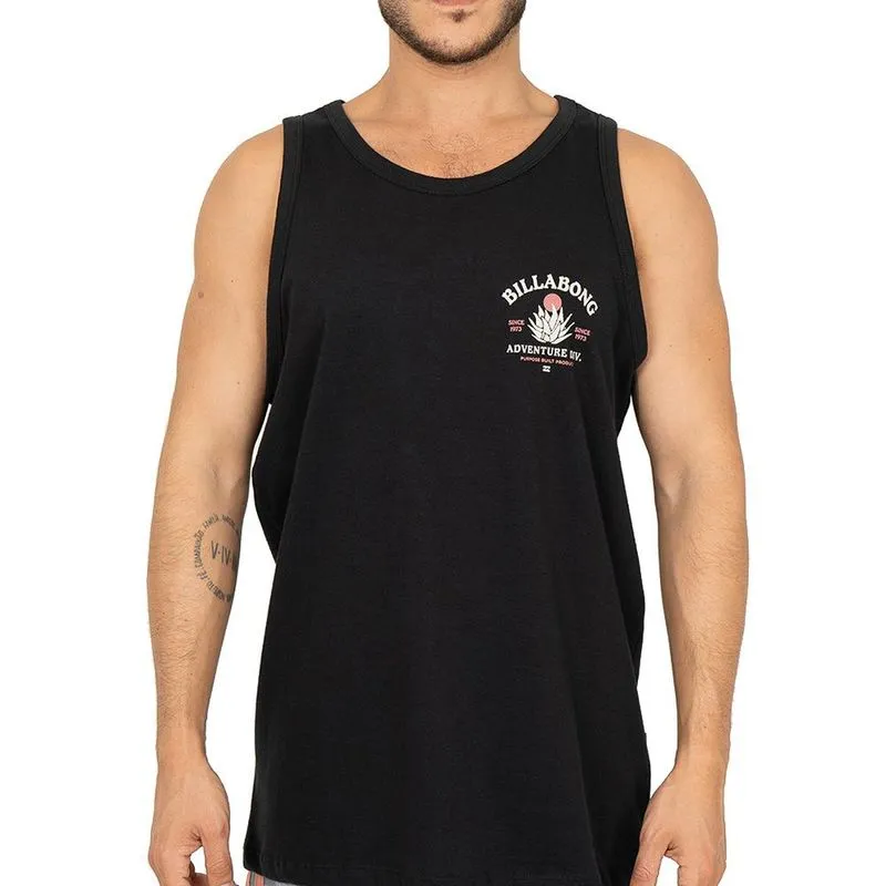 Regata Billabong Agave SM26 Masculina Preto M / preto