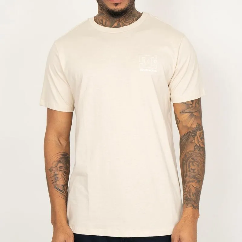 Camiseta DC Shoes Starco SM26 Masculina Bege G / begê