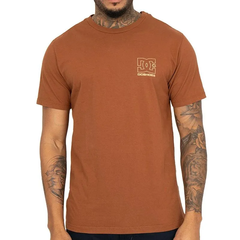 Camiseta DC Shoes Starco SM26 Masculina Marrom M / marrom