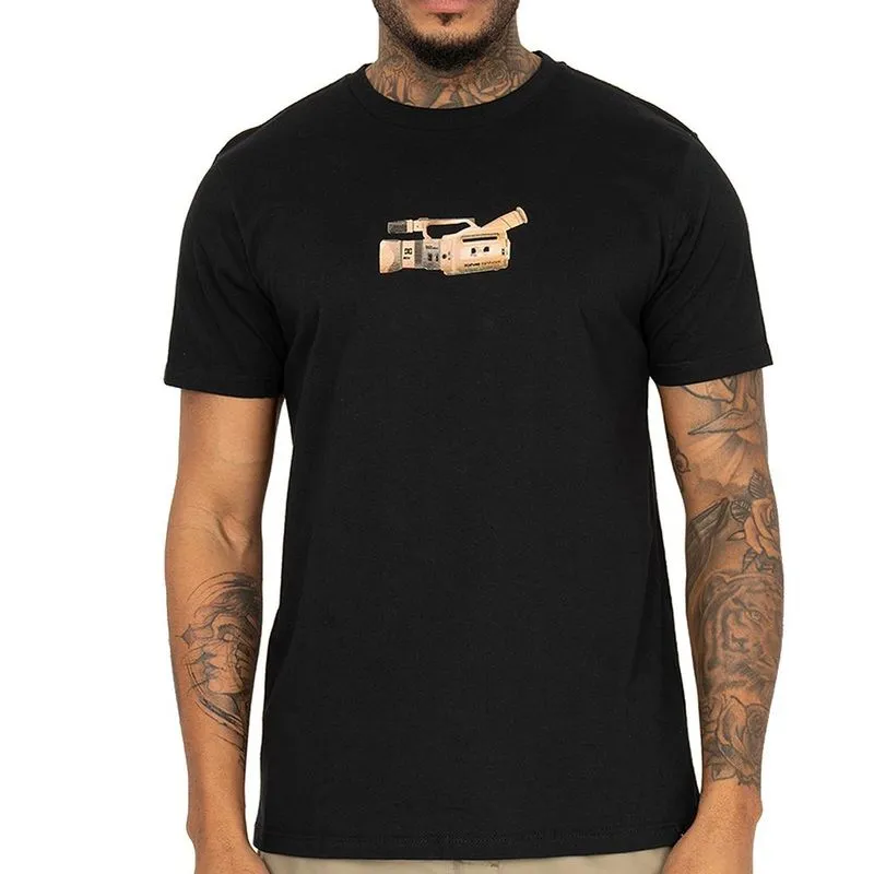 Camiseta DC Shoes DC Hand Cam SM26 Masculina Preto M / preto