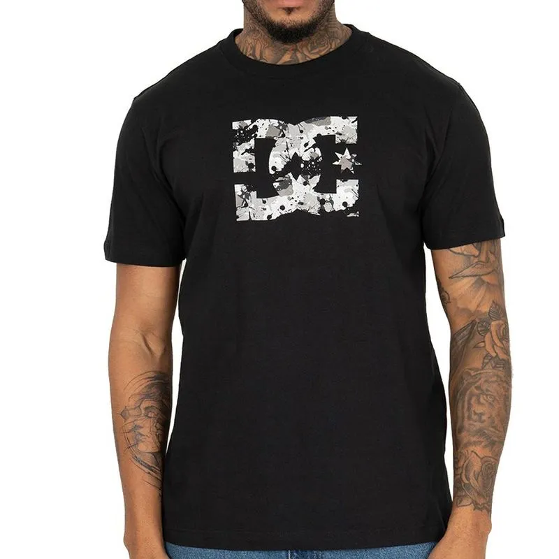 Camiseta DC Shoes DC Star Filled 3 SM26 Masculina Preto G / preto