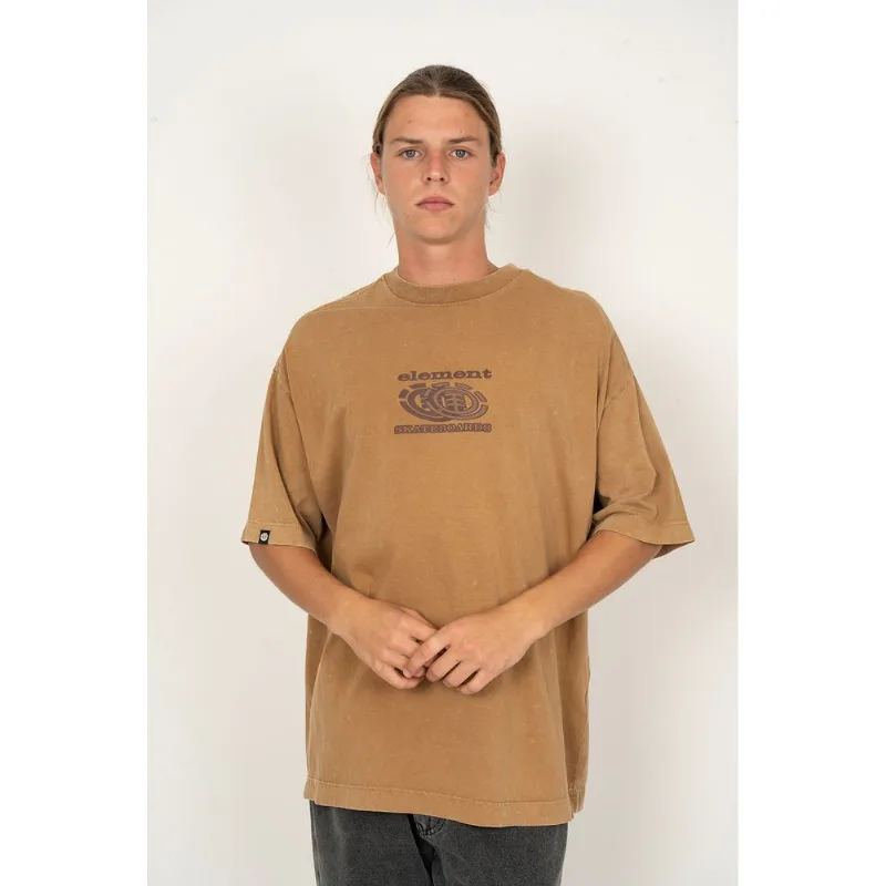 Camiseta Element M/C Cargo Caqui Escuro-CÁQUI ESCURO-GG