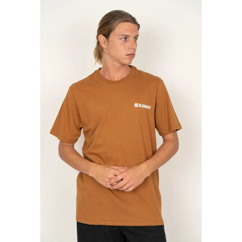 Camiseta Element M/C Blazin Chest Caqui Escuro-CÁQUI ESCURO-M
