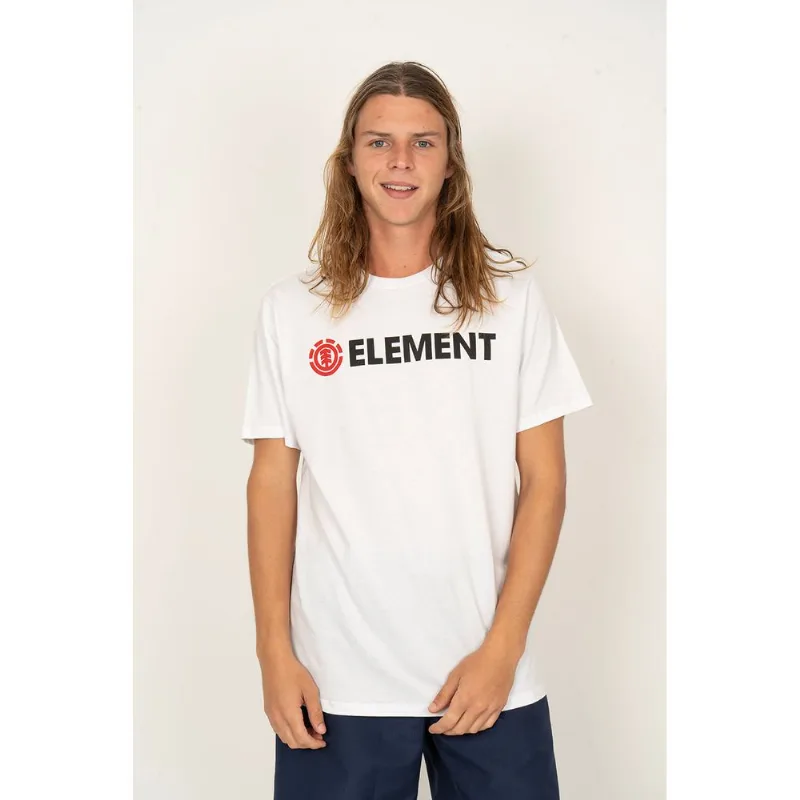 Camiseta Element M/C Blazin Branco-Branco-G