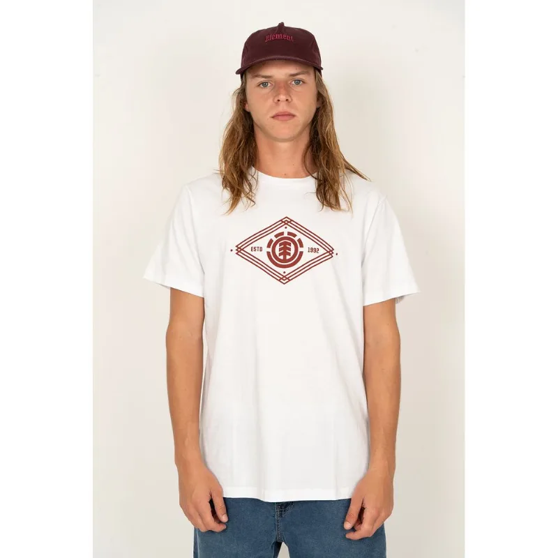 Camiseta Element M/C Estd 1992 Branco M-Branco-G