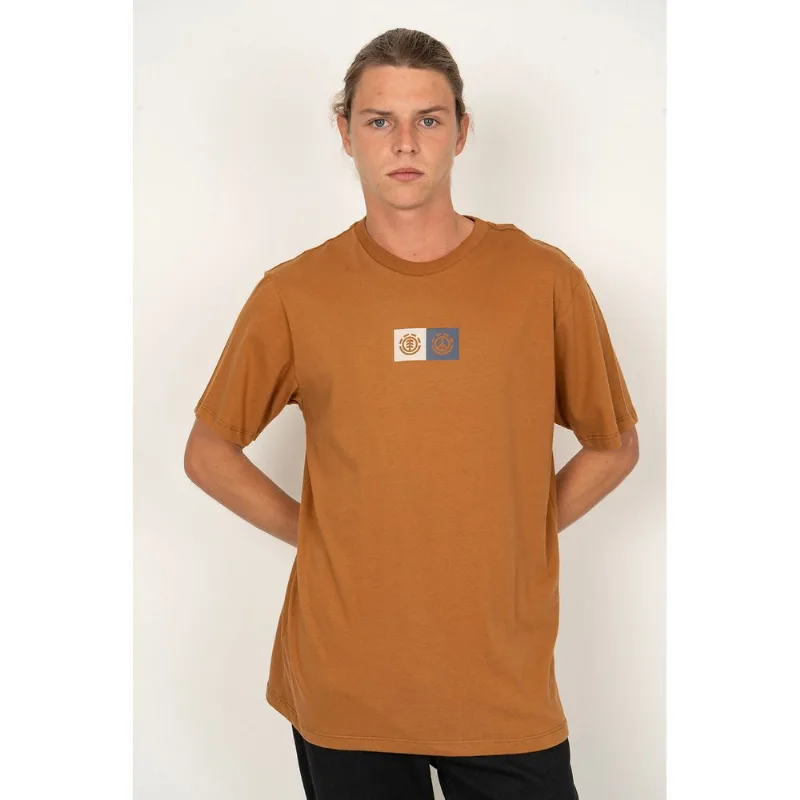 Camiseta Element M/C Dual Cáqui Escuro Camiseta Element M/C Dual Caqui Escu-CÁQUI ESCURO-G