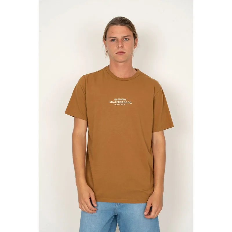 Camiseta Element M/C Skateboard Co Caqui Escuro-CÁQUI ESCURO-G