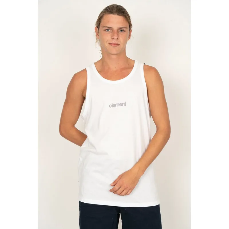 Regata Element Simple Logo Branco-Branco-P
