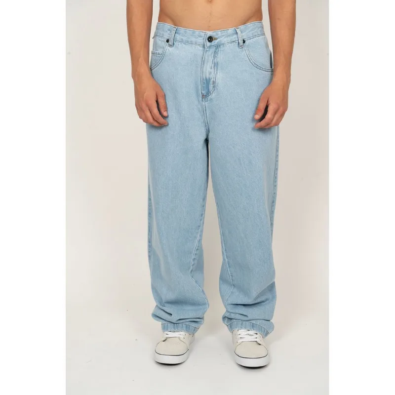Calça Element Jeans Big 5 Pockets Denim Azul Claro -Azul Claro-42