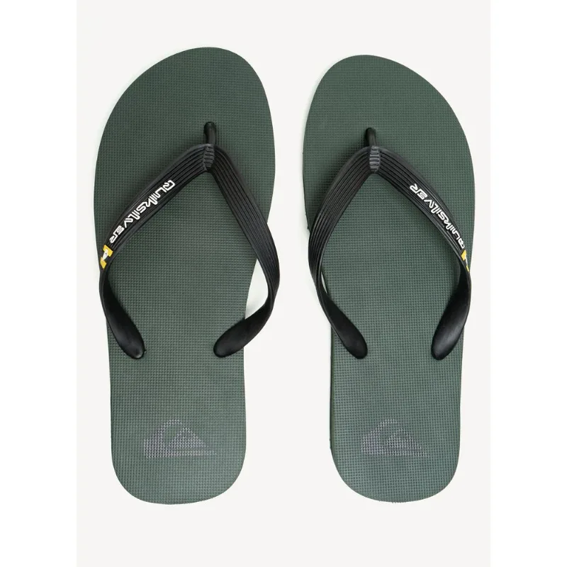 Chinelo Quiksilver Molokai Bicolor Verde Militar-Verde Militar-37/38