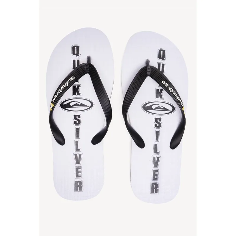 Chinelo Quiksilver Molokai Operation Branco 37/-Branco-37/38