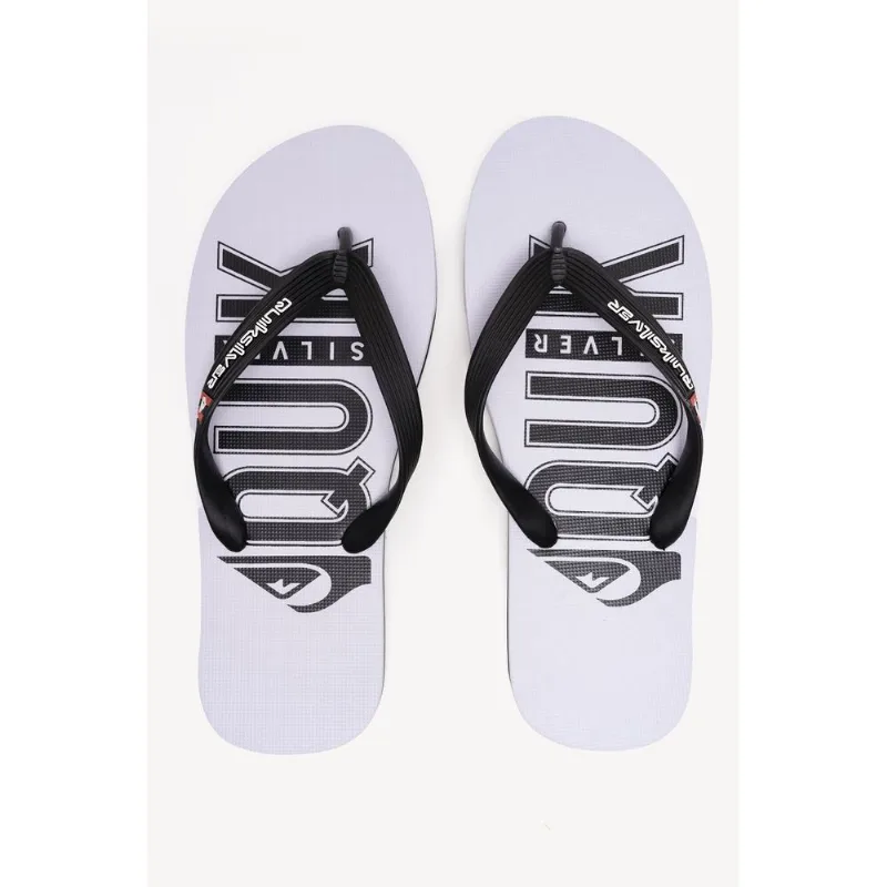 Chinelo Quiksilver Molokai Quik Outdoor Branco 37/-Branco-41/42