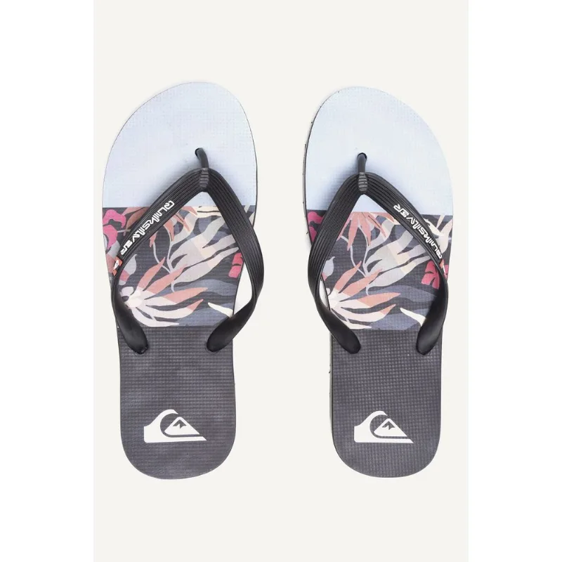 Chinelo Quiksilver Charcoal Brush Preto 37/-Preto-41/42