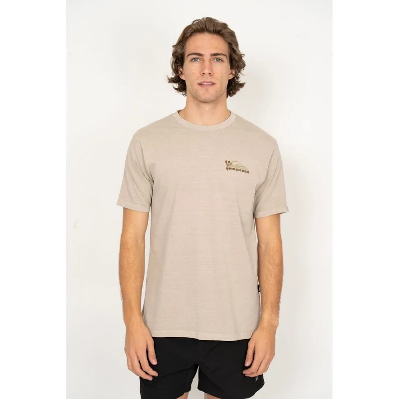 Camiseta Quiksilver M/C Everyday Paradise Areia-Areia-P