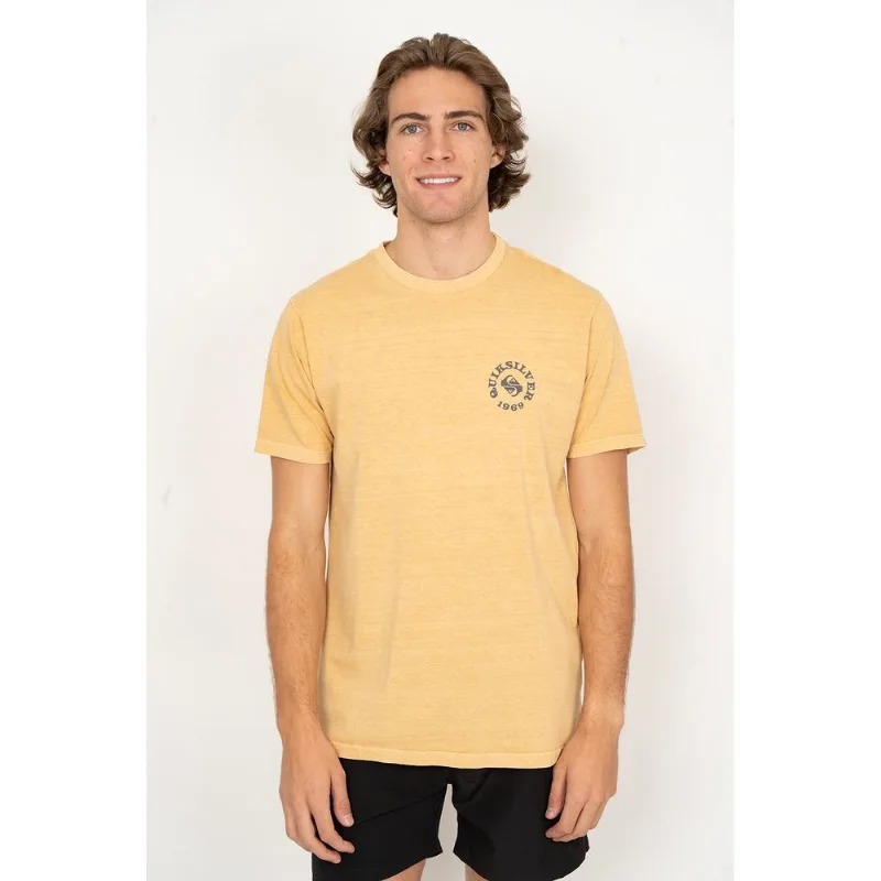 Camiseta Quiksilver M/C Summer Salt Mostarda-Mostarda-M