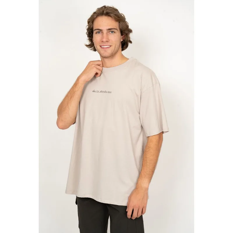 Camiseta Quiksilver M/C Omni Over Areia Camiseta Quiksilver M/C Omni Over Are-Areia-M