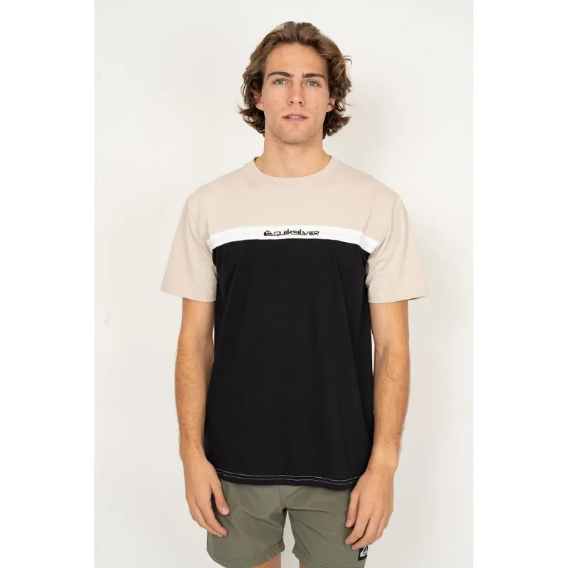Camiseta Quiksilver M/C Live Wire Areia-Areia-P