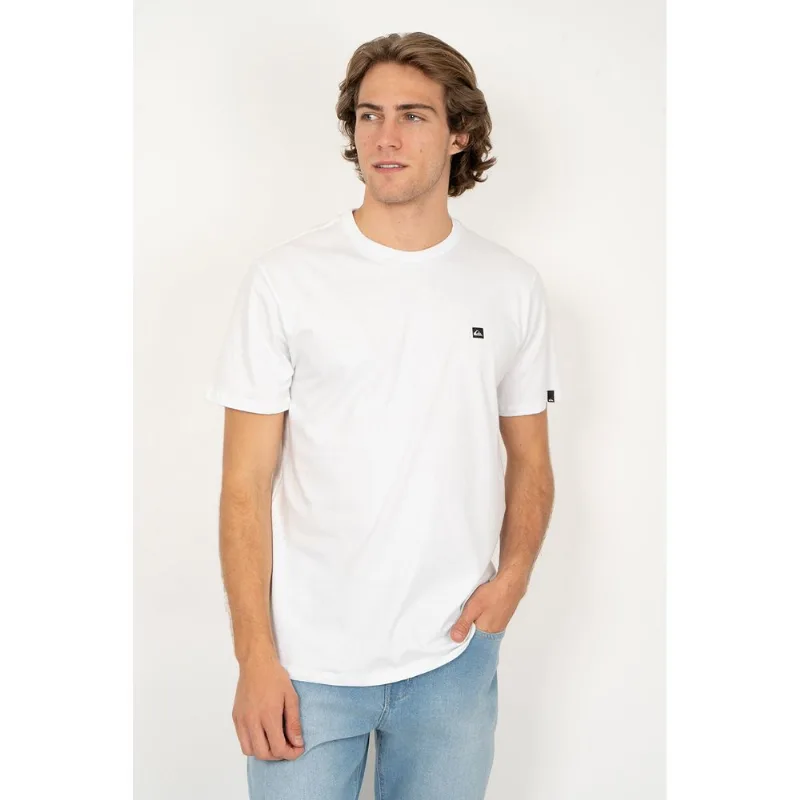 Camiseta Quiksilver M/C Transfer Square Branco-Branco-P