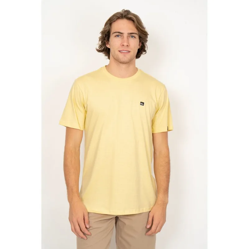 Camiseta Quiksilver M/C Transfer Square Amarelo-Amarelo-M