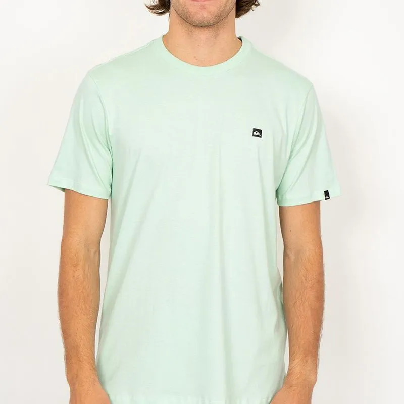 Camiseta Quiksilver Transfer Square SM26 Verde Claro G / verde