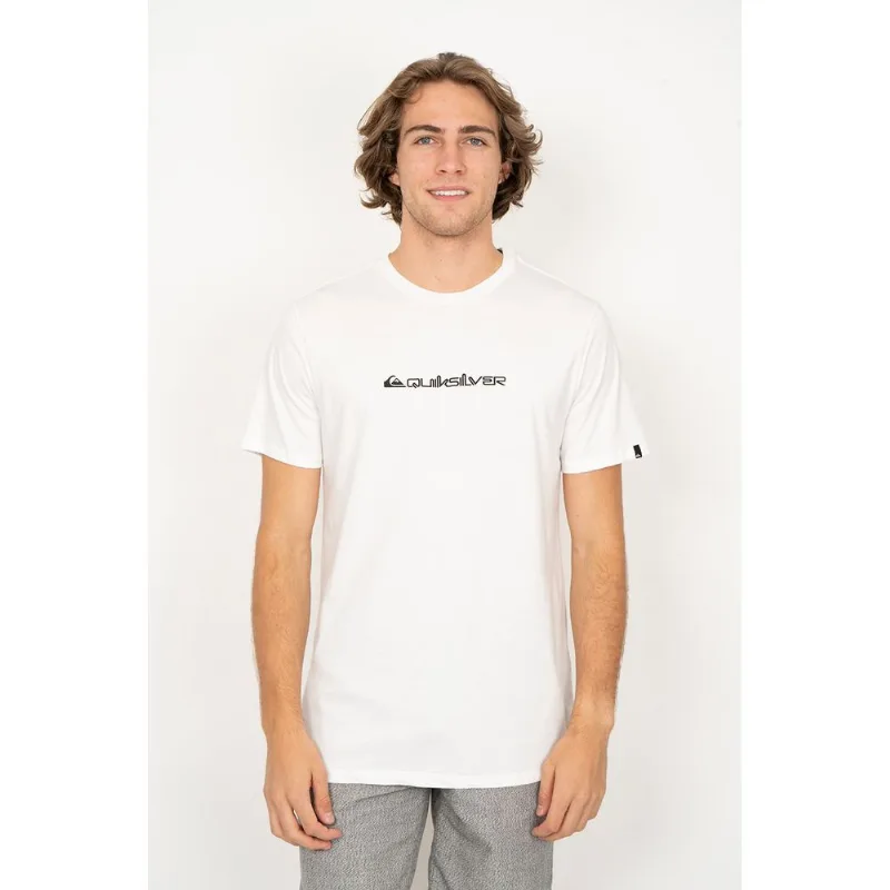 Camiseta Quiksilver M/C New Omni Snow White-SNOW WHITE-M