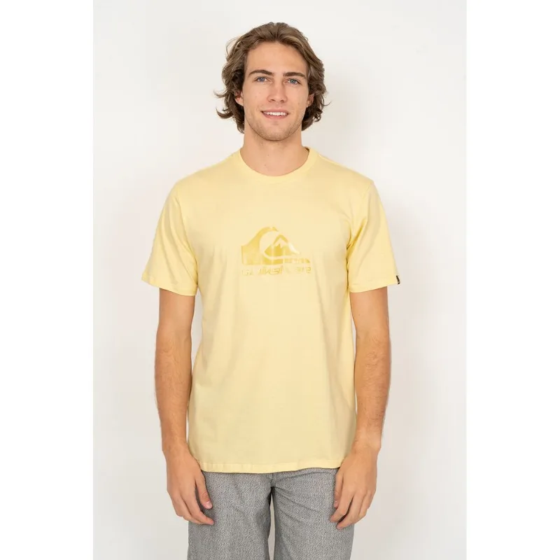 Camiseta Quiksilver M/C New Comp Logo Amarelo Camiseta Quiksilver M/C New Comp Logo Amare-Amarelo-M