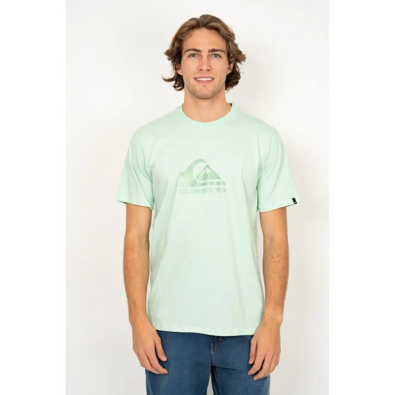 Camiseta Quiksilver M/C New Comp Logo Verde Claro Camiseta Quiksilver M/C New Comp Logo Verde Cla-Verde Claro-G