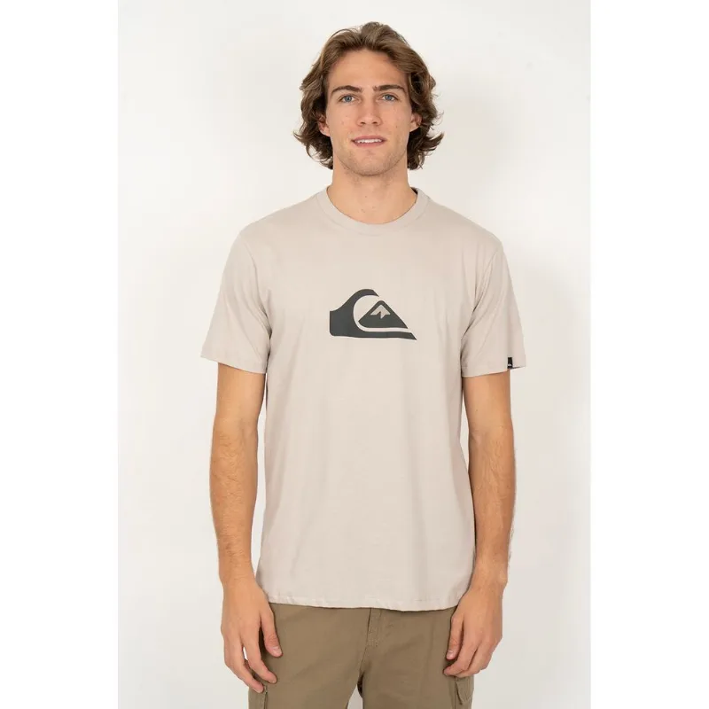 Camiseta Quiksilver M/C Comp Logo Areia Camiseta Quiksilver M/C Comp Logo Are-Areia-P