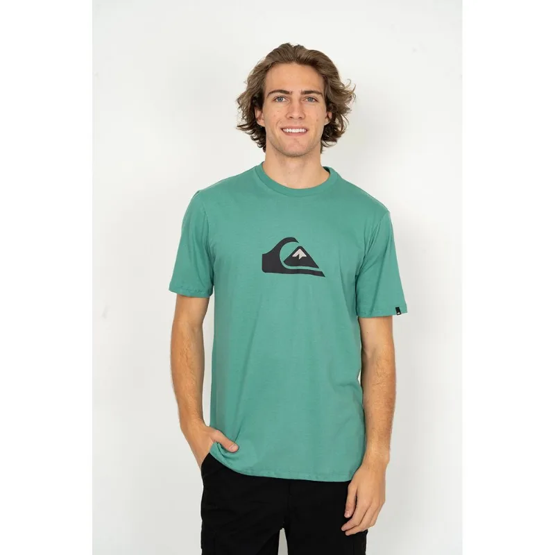 Camiseta Quiksilver M/C Comp Logo Verde-Verde-G