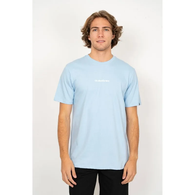 Camiseta Quiksilver M/C Mini Omni Azul Claro-Azul Claro-GG