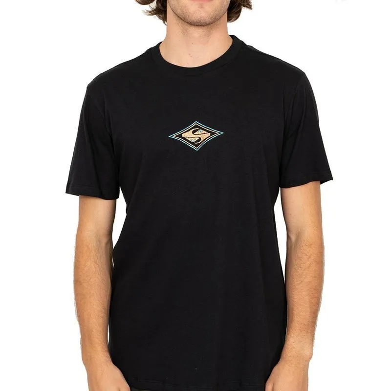 Camiseta Quiksilver Swell Ovation SM26 Masculina Preto P / preto