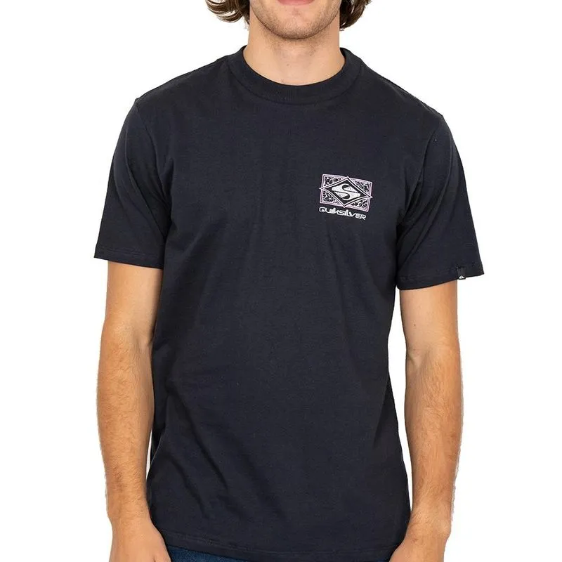 Camiseta Quiksilver Youth Crisis SM26 Masculina Marinho P / azul-escuro