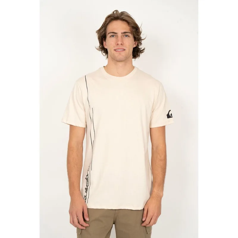 Camiseta Quiksilver M/C New Lines Areia-Areia-G