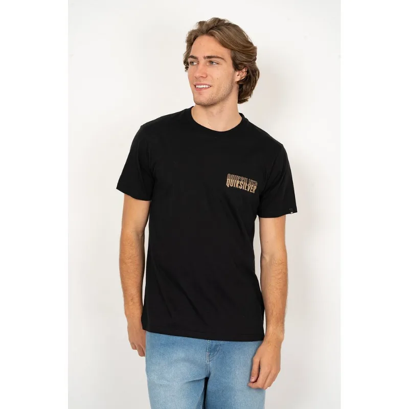 Camiseta Quiksilver M/C Midi Power Preto-Preto-P
