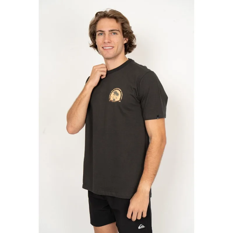 Camiseta Quiksilver M/C Island Cinza Escuro Camiseta Quiksilver M/C Island Cinza Escu-CINZA ESCURO-GG