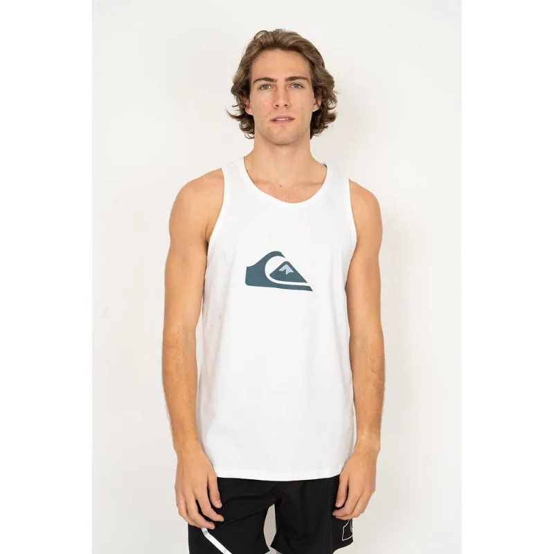 Regata Quiksilver Comp Logo Branco-Branco-GG